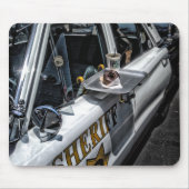 Vintager Polizeiwagen Mousepad (Vorne)