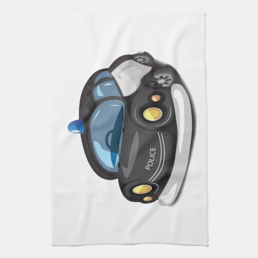 Vintager Polizist Handtuch (Vertikal)