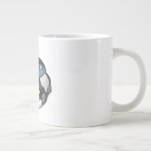 Vintager Polizist Jumbo-Tasse (Rechts)