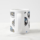 Vintager Polizist Jumbo-Tasse (Rückseite)