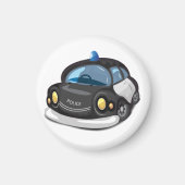 Vintager Polizist Magnet (Vorne)