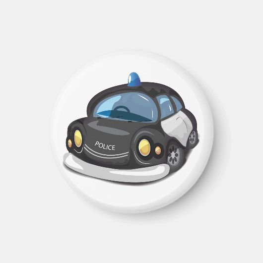 Vintager Polizist Magnet (Vorne)