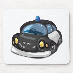 Vintager Polizist Mousepad