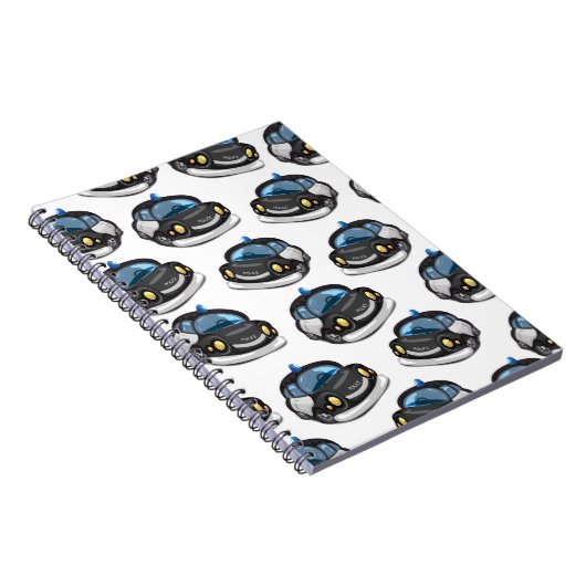 Vintager Polizist Notizblock (Rechte Seite)