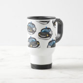 Vintager Polizist Reisebecher (VorderseiteRechts)