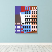 Vintager Pop Kunst Städtische Leinwand (Insitu (Holzboden))