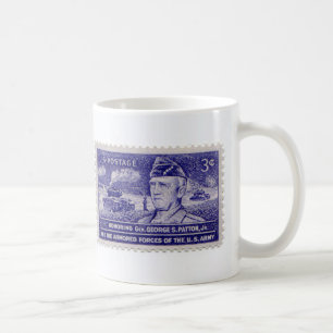 Vintager Porto-Briefmarke-Kaffeebecher Kaffeetasse