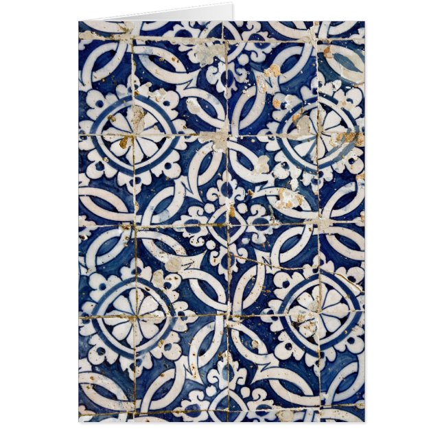 Vintager Portugiese Azulejo (Vorne)