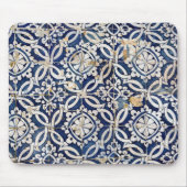 Vintager Portugiese Azulejo Mousepad (Vorne)