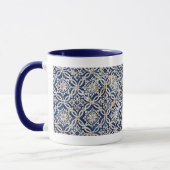 Vintager Portugiese Azulejo Tasse (Links)