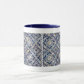 Vintager Portugiese Azulejo Tasse (Zentrum)