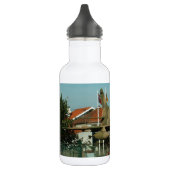 Vintager portugiesischer Kampfjet Edelstahlflasche (Links)