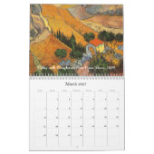 Vintager Post-Impressionismus Art von Vincent van  Kalender (Mär 2027)