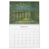 Vintager Post-Impressionismus Art von Vincent van  Kalender (Jan 2027)