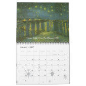 Vintager Post-Impressionismus von Vincent van Gogh Kalender (Jan 2027)