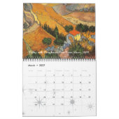 Vintager Post-Impressionismus von Vincent van Gogh Kalender (Mär 2027)