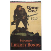 Vintager Poster-Kalender 2013 des Weltkriegs Kalender (Titelbild)