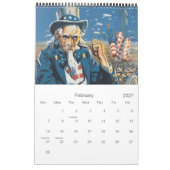 Vintager Poster-Kalender 2013 des Weltkriegs Kalender (Feb 2027)