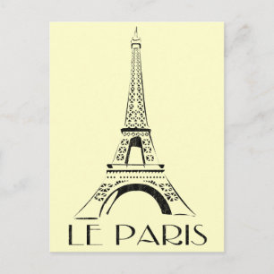 Vintager Postkarte