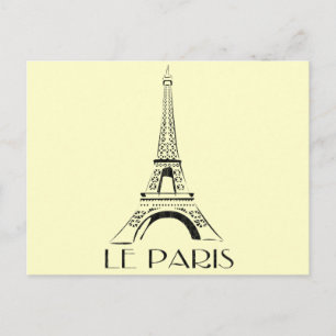 Vintager Postkarte