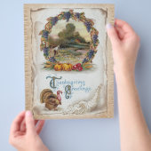 Vintager Postkartenurlaub Türkei Flyer (Hand)