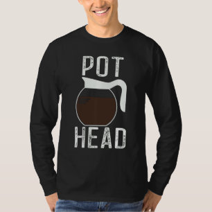 Vintager Potkopfkaffee T-Shirt