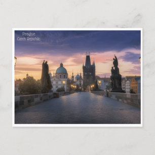 Vintager Prague Tschechische Republik République t Postkarte
