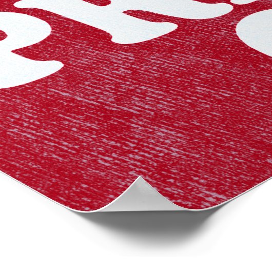 Vintager Präsident Obama Poster (Ecke)