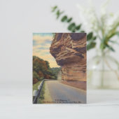 Vintager Preisverleih Drive Ozarks Weihnachten Mis Postkarte (Stehend Vorderseite)