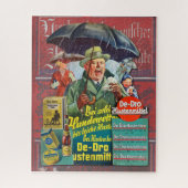 VINTAGER PREKAR DEUTSCHE WERBSTAND PUZZLE (Vertikal)