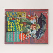 VINTAGER PREKAR DEUTSCHE WERBSTAND PUZZLE (Horizontal)