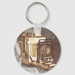 Vintager Presse-Kamera-Schlüsselanhänger Schlüsselanhänger