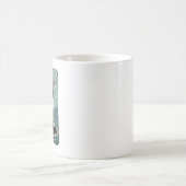 Vintager Protest gegen Penguin-Aktivismus Kaffeetasse (Mittel)