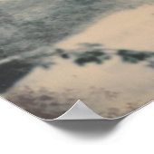 Vintager Psalm 1:3 Poster (Ecke)