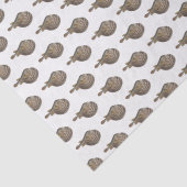 Vintager Puffer Seidenpapier (Detail)