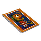 Vintager Pumpenkopf Notizblock (Rechte Seite)