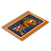 Vintager Pumpenkopf Notizblock (Linke Seite)