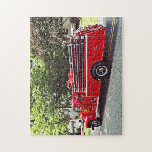 Vintager Pumper Fire Motor Puzzle (Vertikal)