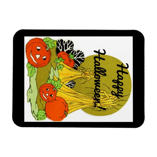 Vintager Pumpkin-Patch Magnet (Horizontal)