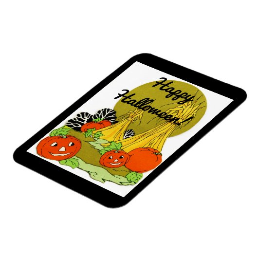 Vintager Pumpkin-Patch Magnet (Linke Seite)