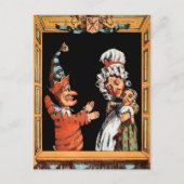 Vintager Punch und Judy Show Postcard Postkarte (Vorderseite)