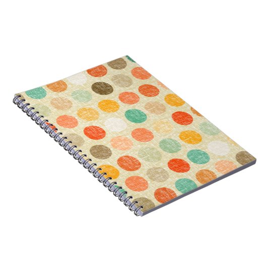 Vintager Punkt Notizblock (Rechte Seite)