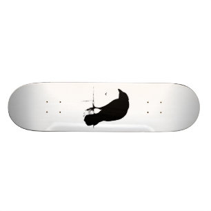Vintager Rabe - kundengebundenes Goth kräht Raben Skateboard