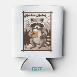 Vintager Raccoon Berg Mischief Außenbezirke Dosenkühler