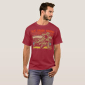 Vintager Racing-Rennfahrer T-Shirt (Vorne ganz)
