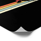 Vintager Racing Retro-Stil Poster (Ecke)