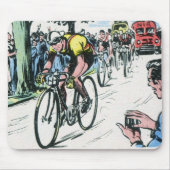 Vintager Raddruck Mousepad (Vorne)