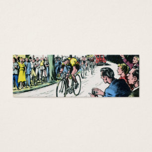Vintager radfahrendruck