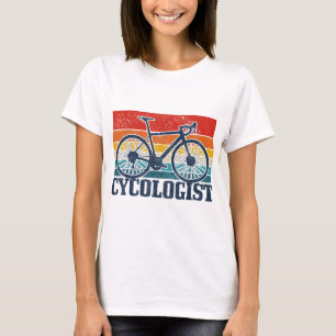 Vintager Radfahrer Radsport Funny Cycli T-Shirt