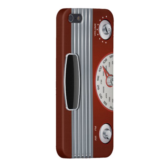 Vintager RadioiPhone 5 Fall iPhone Hülle (Rückseite rechts)